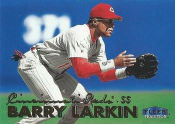 #14 Barry Larkin - Cincinnati Reds - 1999 Fleer Tradition Baseball