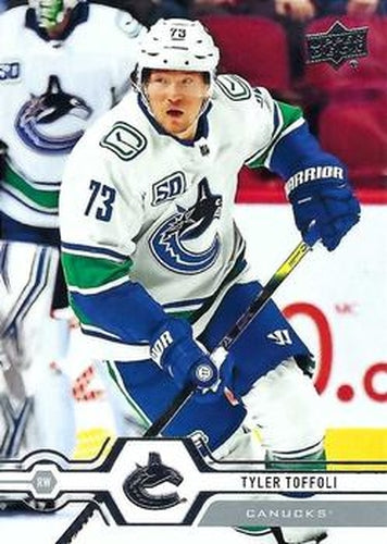 #514 Tyler Toffoli - Vancouver Canucks - 2019-20 Upper Deck Hockey