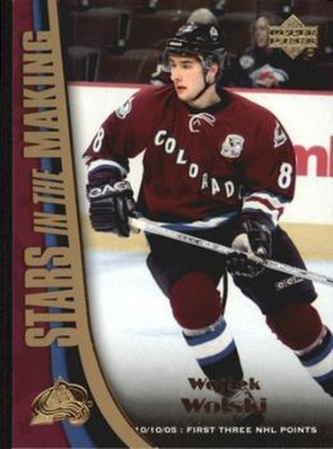 #SM14 Wojtek Wolski - Colorado Avalanche - 2005-06 Upper Deck - Stars in the Making Hockey