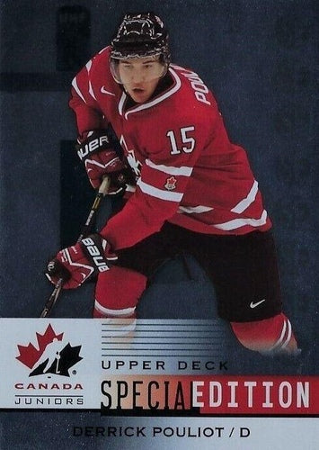 #SE-14 Derrick Pouliot - Canada - 2014 Upper Deck Team Canada Juniors - Special Edition Hockey