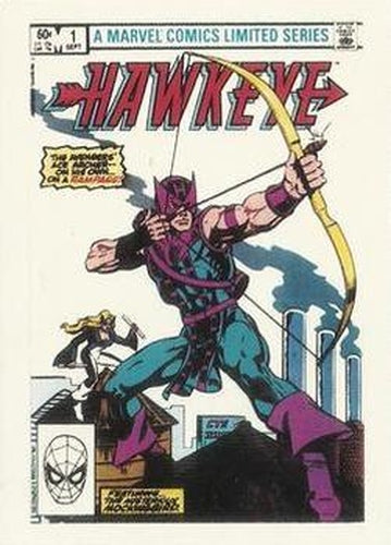 #14 Hawkeye Limited Series - 1991 Comic Images Marvel Comics First Covers II