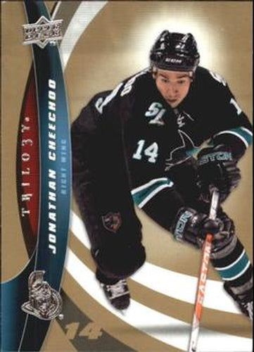 #14 Jonathan Cheechoo - Ottawa Senators - 2009-10 Upper Deck Trilogy Hockey