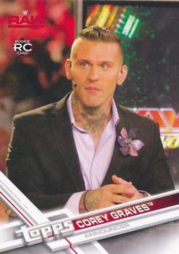 #14 Corey Graves - 2017 Topps WWE Wrestling