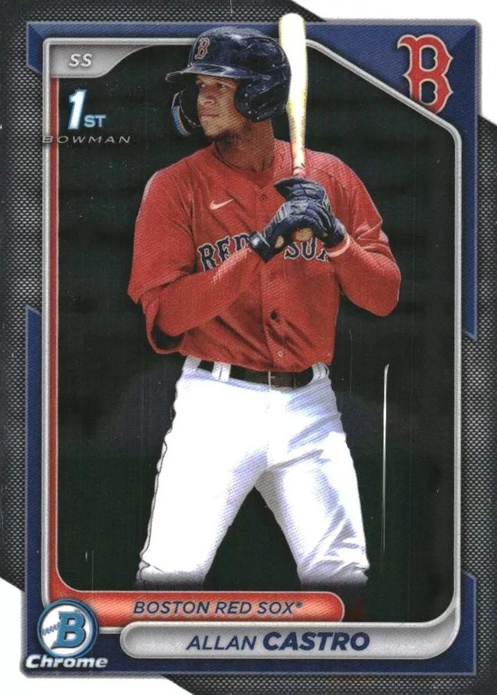 #BCP-14 Allan Castro - Boston Red Sox - 2024 Bowman - Chrome Prospects Baseball