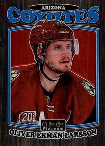 #R-14 Oliver Ekman-Larsson - Arizona Coyotes - 2016-17 O-Pee-Chee Platinum - Retro Hockey