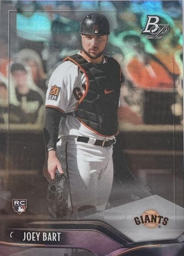 #14b Joey Bart - San Francisco Giants - 2021 Bowman Platinum Baseball