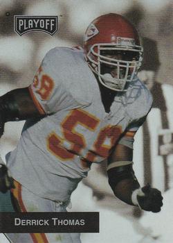 #150 Derrick Thomas - Kansas City Chiefs - 1993 Playoff Football