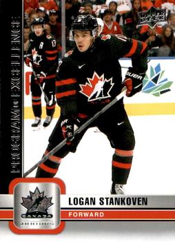 #150 Logan Stankoven - Canada - 2023 Upper Deck Team Canada Juniors Hockey