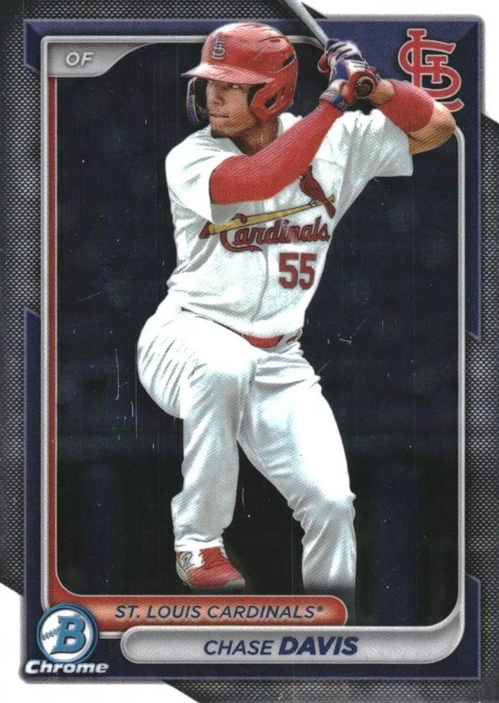 #BCP-150 Chase Davis - St. Louis Cardinals - 2024 Bowman - Chrome Prospects Baseball