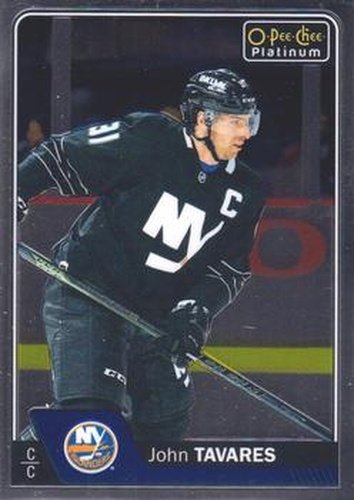 #150 John Tavares - New York Islanders - 2016-17 O-Pee-Chee Platinum Hockey