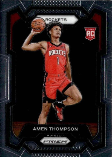 #150 Amen Thompson - Houston Rockets - 2023-24 Panini Prizm Basketball