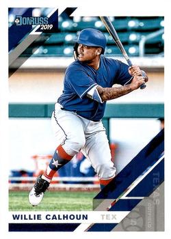 #150 Willie Calhoun - Texas Rangers - 2019 Donruss Baseball