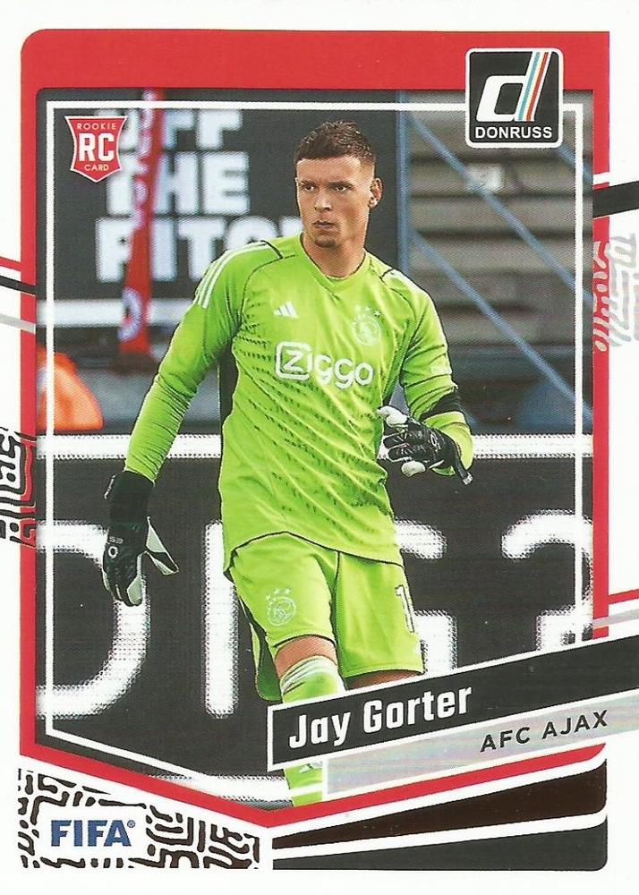 #150 Jay Gorter - Ajax - 2023-24 Donruss Soccer