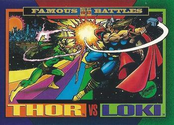 #150 Thor / Loki - 1993 SkyBox Marvel Universe