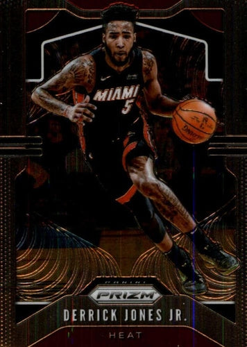 #150 Derrick Jones Jr. - Miami Heat - 2019-20 Panini Prizm Basketball