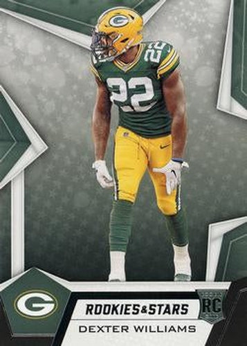 #150 Dexter Williams - Green Bay Packers - 2019 Panini Rookies & Stars Football