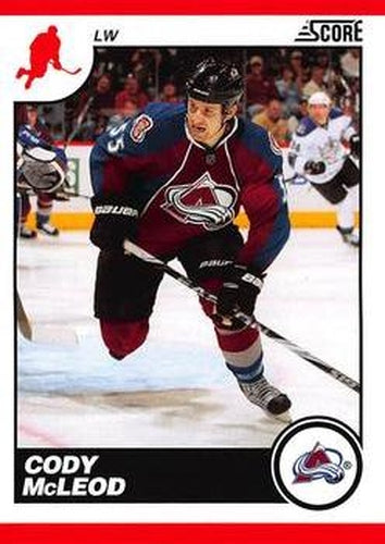 #150 Cody McLeod - Colorado Avalanche - 2010-11 Score Hockey