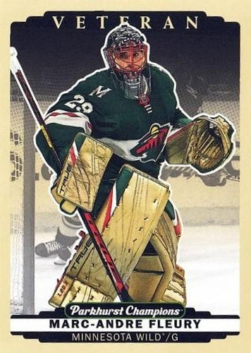 #150 Marc-Andre Fleury - Minnesota Wild - 2022-23 Parkhurst Champions Hockey