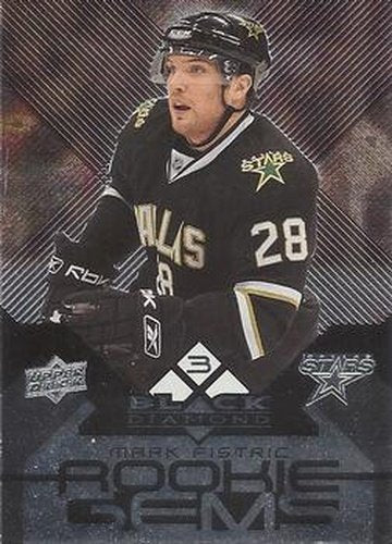 #150 Mark Fistric - Dallas Stars - 2008-09 Upper Deck Black Diamond Hockey