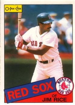 #150 Jim Rice - Boston Red Sox - 1985 O-Pee-Chee Baseball