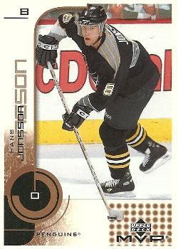 #150 Hans Jonsson - Pittsburgh Penguins - 2002-03 Upper Deck MVP Hockey