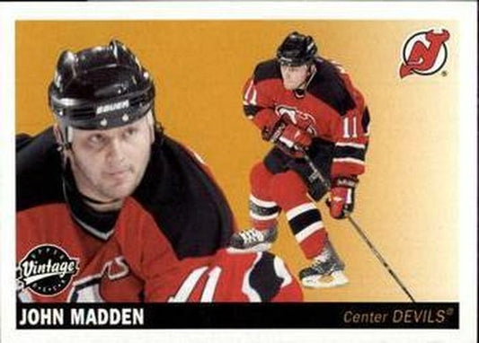 #150 John Madden - New Jersey Devils - 2002-03 Upper Deck Vintage Hockey