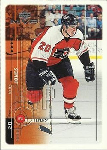 #150 Keith Jones - Philadelphia Flyers - 1998-99 Upper Deck MVP Hockey