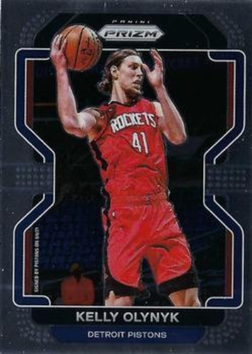 #150 Kelly Olynyk - Detroit Pistons - 2021-22 Panini Prizm Basketball