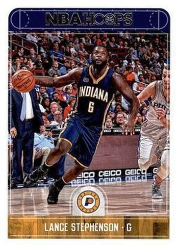 #150 Lance Stephenson - Indiana Pacers - 2017-18 Hoops Basketball