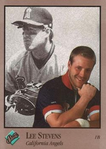 #150 Lee Stevens - California Angels - 1992 Studio Baseball