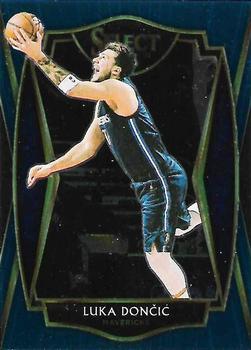 #150 Luka Doncic - Dallas Mavericks - 2020-21 Panini Select - Blue Basketball