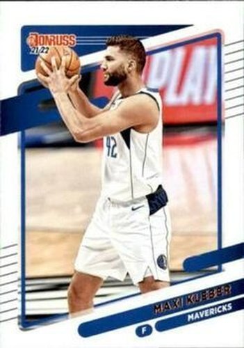 #150 Maxi Kleber - Dallas Mavericks - 2021-22 Donruss Basketball