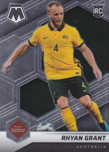 #150 Rhyan Grant - Australia - 2021-22 Panini Mosaic Road to FIFA World Cup Soccer