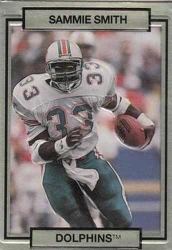 #150 Sammie Smith - Miami Dolphins - 1990 Action Packed Football