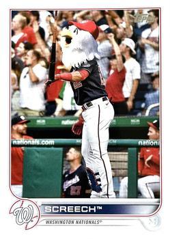#150 Screech - Washington Nationals - 2022 Topps Update Baseball