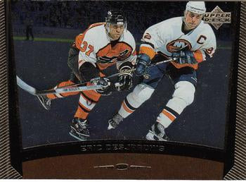 #150 Eric Desjardins - Philadelphia Flyers - 1998-99 Upper Deck Gold Reserve Hockey