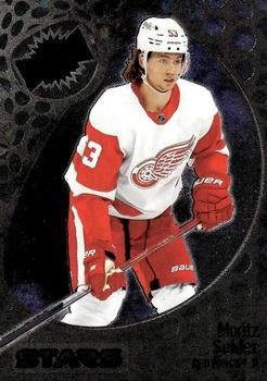 #150 Moritz Seider - Detroit Red Wings - 2022-23 SkyBox Metal Universe Hockey