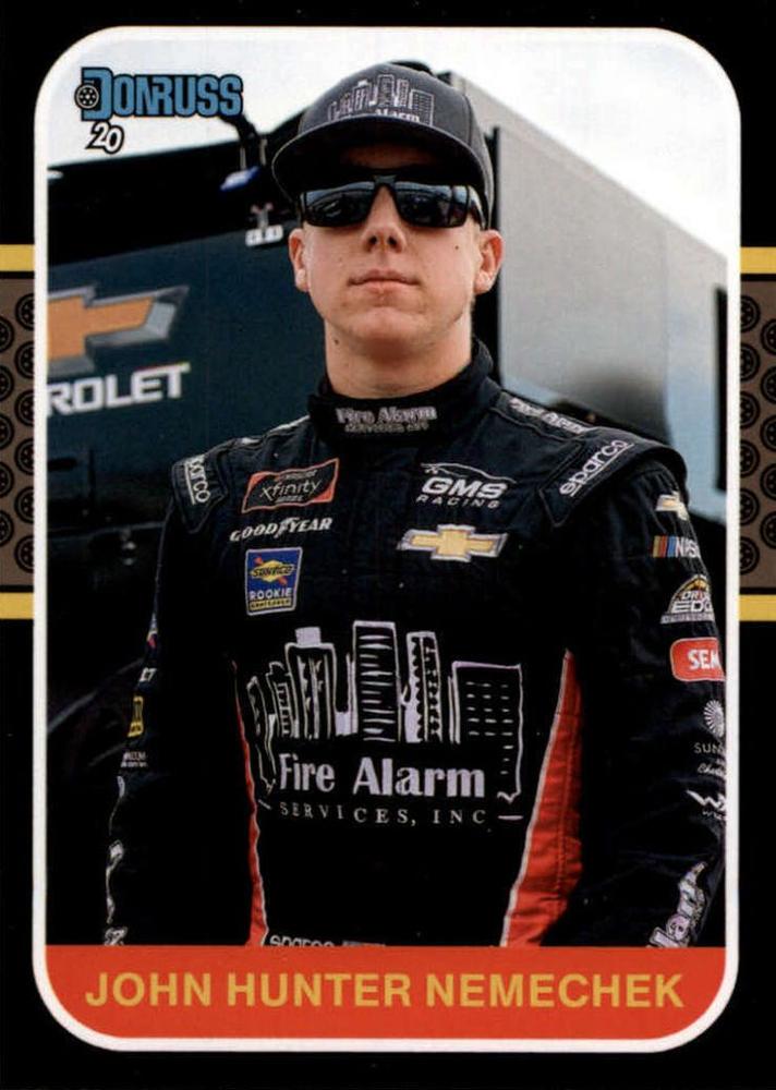 #150 John Hunter Nemechek - GMS Racing - 2020 Donruss Racing