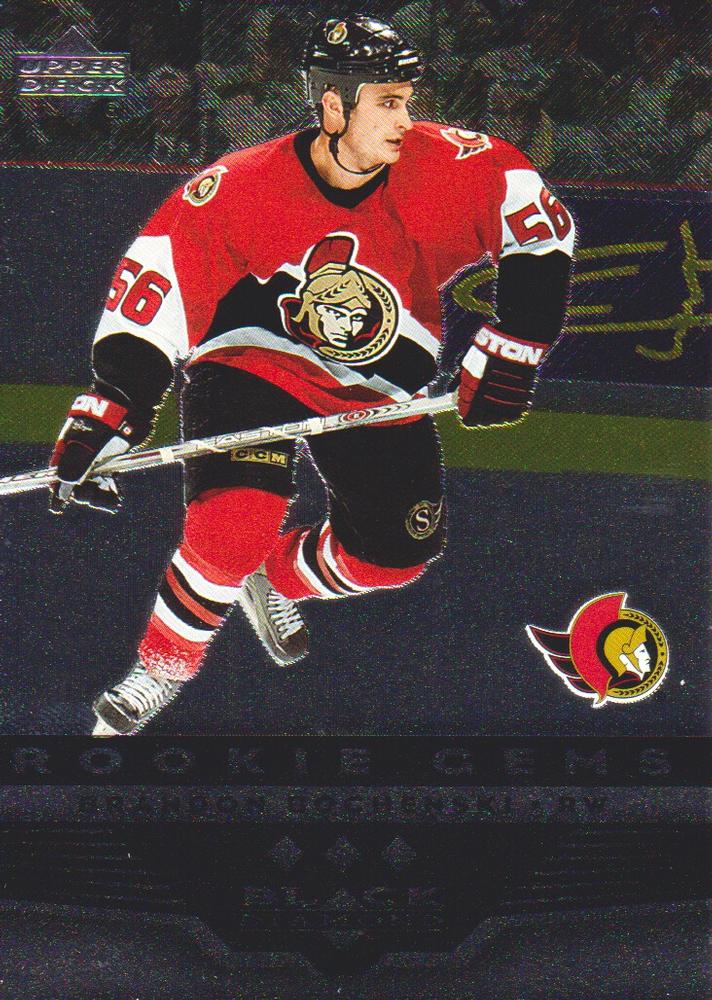 #150 Brandon Bochenski - Ottawa Senators - 2005-06 Upper Deck Black Diamond Hockey