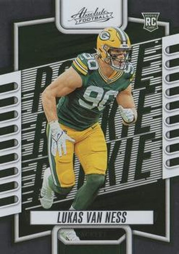 #150 Lukas Van Ness - Green Bay Packers - 2023 Panini Absolute Football