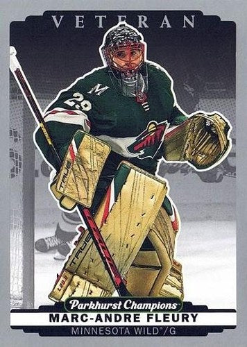 #150 Marc-Andre Fleury - Minnesota Wild - 2022-23 Parkhurst Champions - Silver Hockey