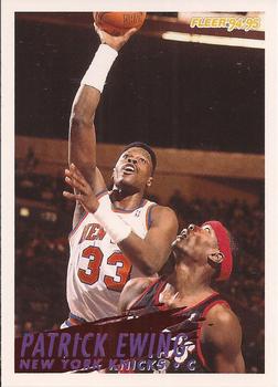 #150 Patrick Ewing - New York Knicks - 1994-95 Fleer Basketball