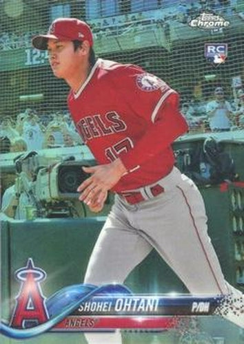#150b Shohei Ohtani - Los Angeles Angels - 2018 Topps Chrome Baseball