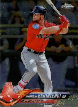 #151 Andrew Benintendi - Boston Red Sox - 2018 Topps Chrome Baseball