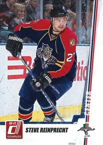 #151 Steven Reinprecht - Florida Panthers - 2010-11 Donruss Hockey