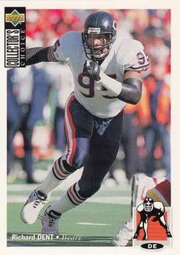 #151 Richard Dent - Chicago Bears - 1994 Collector's Choice Football
