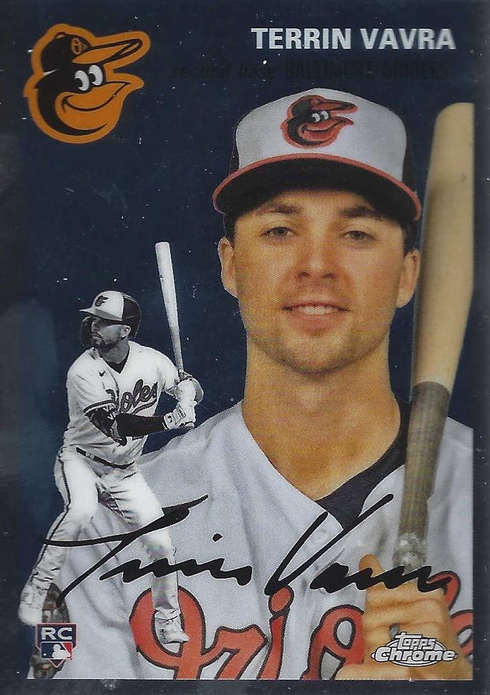 #151 Terrin Vavra - Baltimore Orioles - 2023 Topps Chrome Platinum Anniversary Baseball