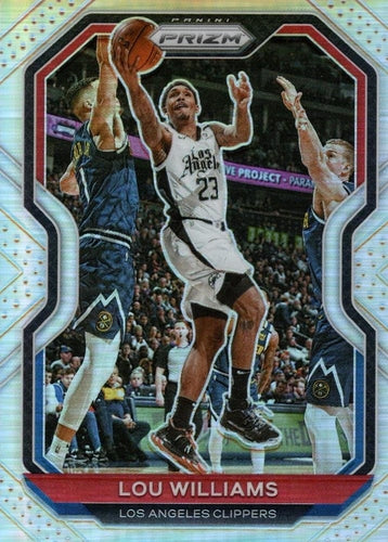 #151 Lou Williams - Los Angeles Clippers - 2020-21 Panini Prizm - Silver Prizms Basketball