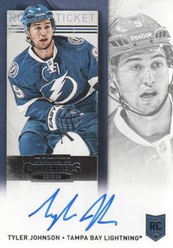 #151 Tyler Johnson - Tampa Bay Lightning - 2013-14 Panini Contenders Hockey