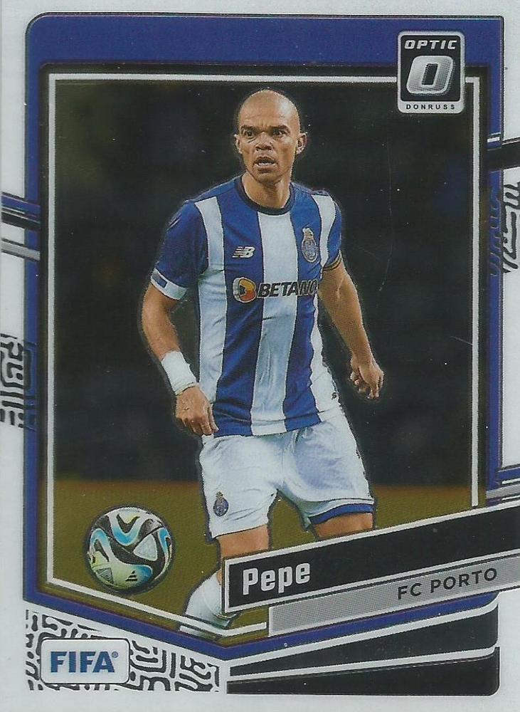 #151 Pepe - Porto - 2023-24 Donruss - Optic Soccer